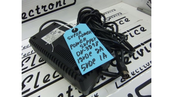 Superpower DV-3278 bloc d'alimentation 12VDC 5VDC